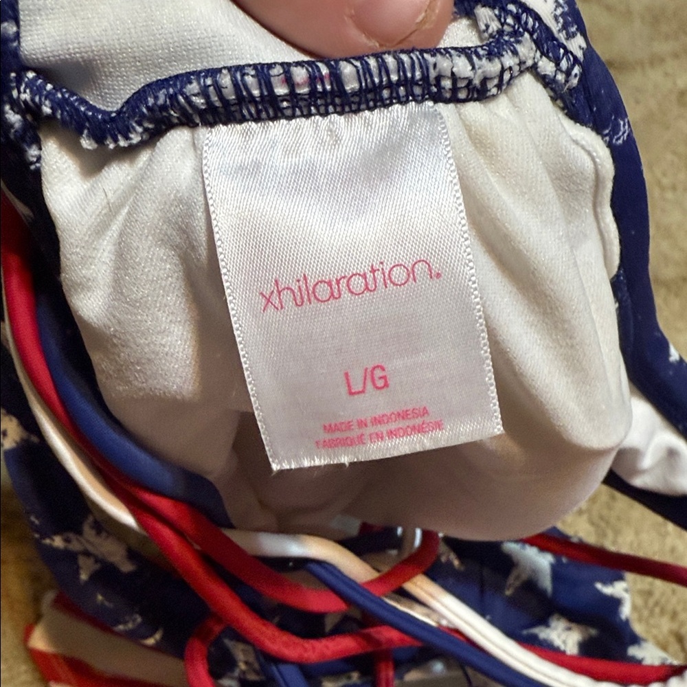 Star and Stripe American Flag Bikini Set size Large - Picture 3 of 6